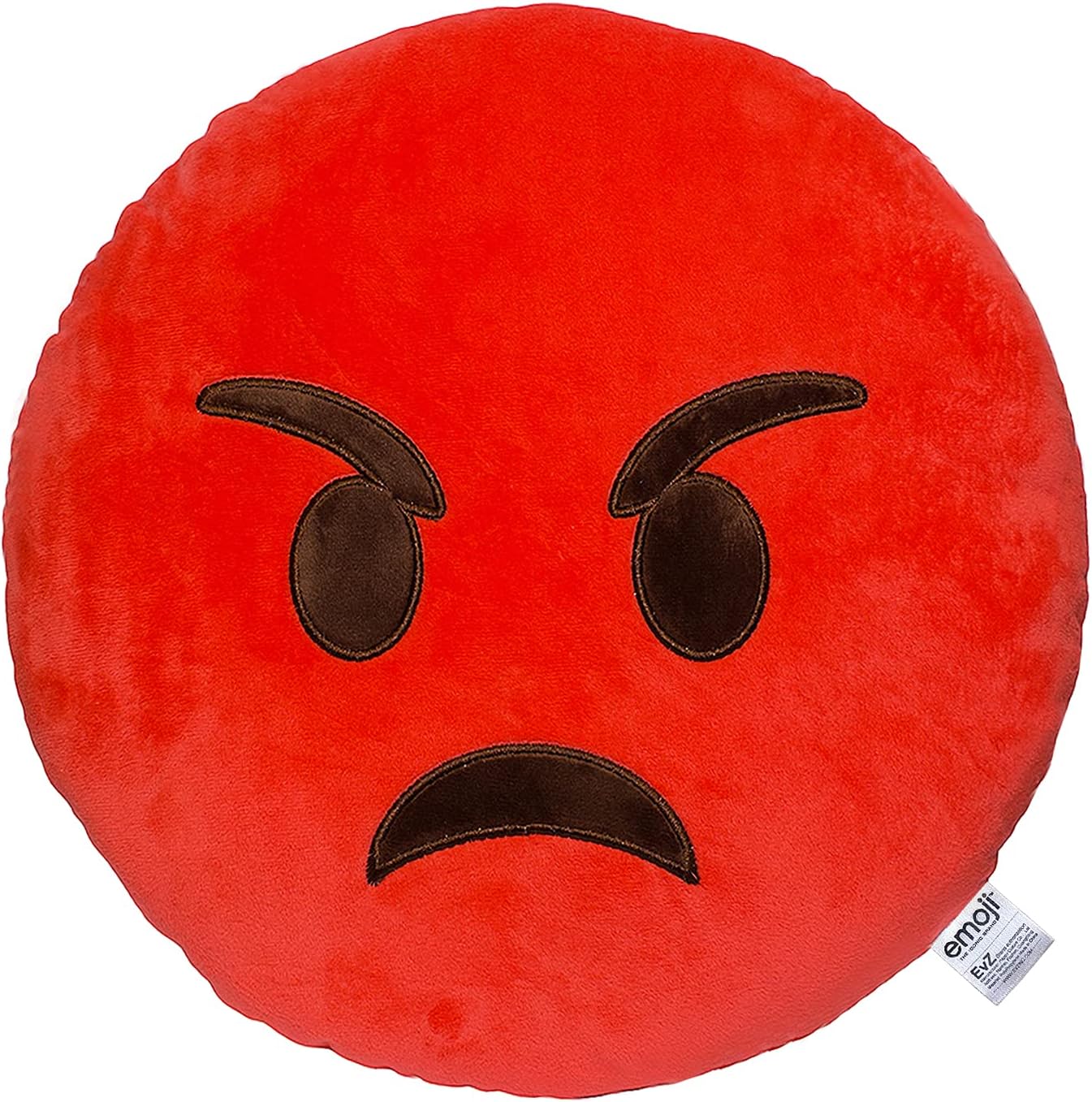 EvZ Emoji Rage Face Emoticon Cushion Stuffed Plush Soft