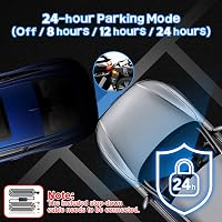 JAOGAUS 360° Autós Fedélzeti Kamera 4x1080P HD Elöl-Hátul-Oldal WiFi GPS Éjjellátó Parkolás Mód 5