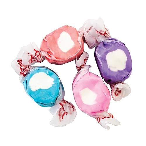 Berry and Cream Surtido de sabores de agua salada de Taffy Town 2 libras