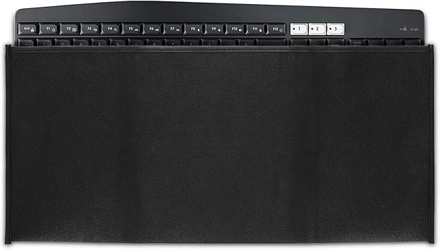 kwmobile Keyboard Cover Compatible with Universal Keyboard (L) - Protective Skin Computer Keyboard Dust Cover Case