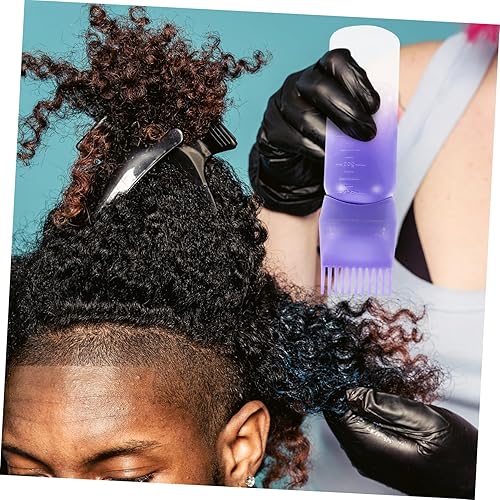 Root Comb Hair Dye Bottle - Easy Squeeze Applicator