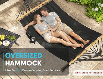 Hammock for Outside, Double Hammocks Without Stand