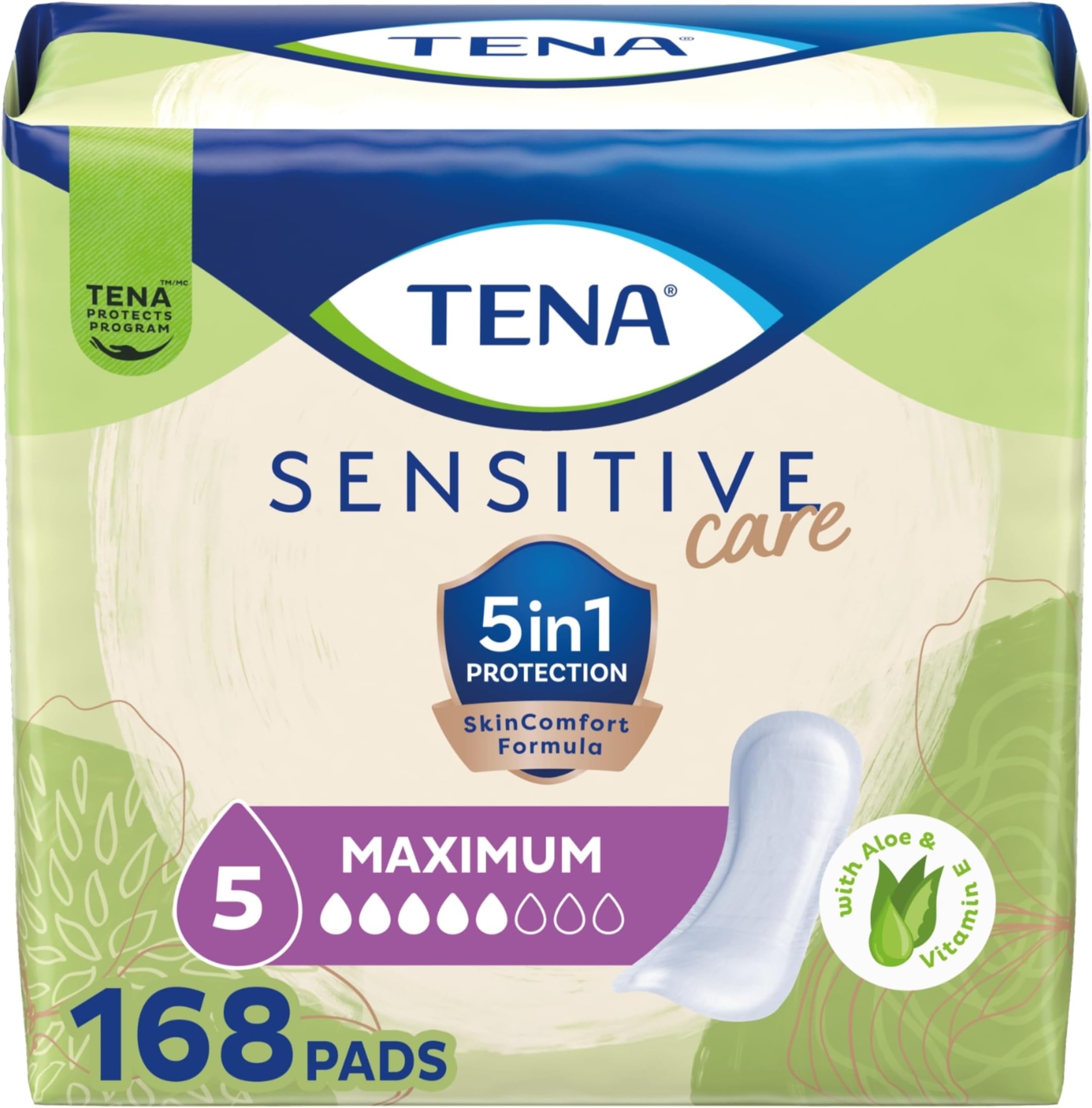 TENA Sensitive Care Maximum Regular Pads