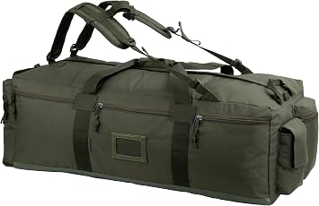 Large Military Duffle Bag Army Holdall Bag Travel Duffel Bag with Removable Backpack Shoulder Straps 80Litre
