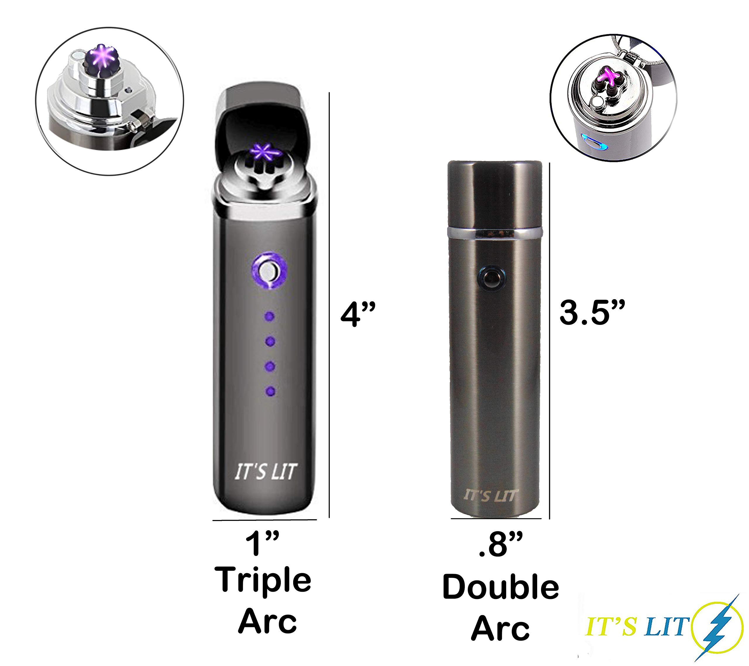 Plasma Lighter Tesla Arc Lighter 2020 Electric Tesla Lighter W/ LED