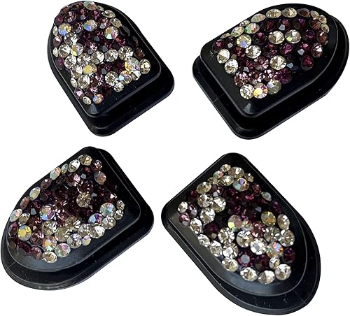 Miniatura 6 de Paquete de 4 mini ganchos de coche brillantes, multifuncionales para salpicadero de vehículo, ganchos de pared para llaves, máscara, auriculares,