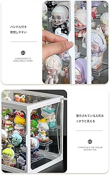 Amazon.co.jp: Mirasizuku フィギュアケース 強化ガラスケース