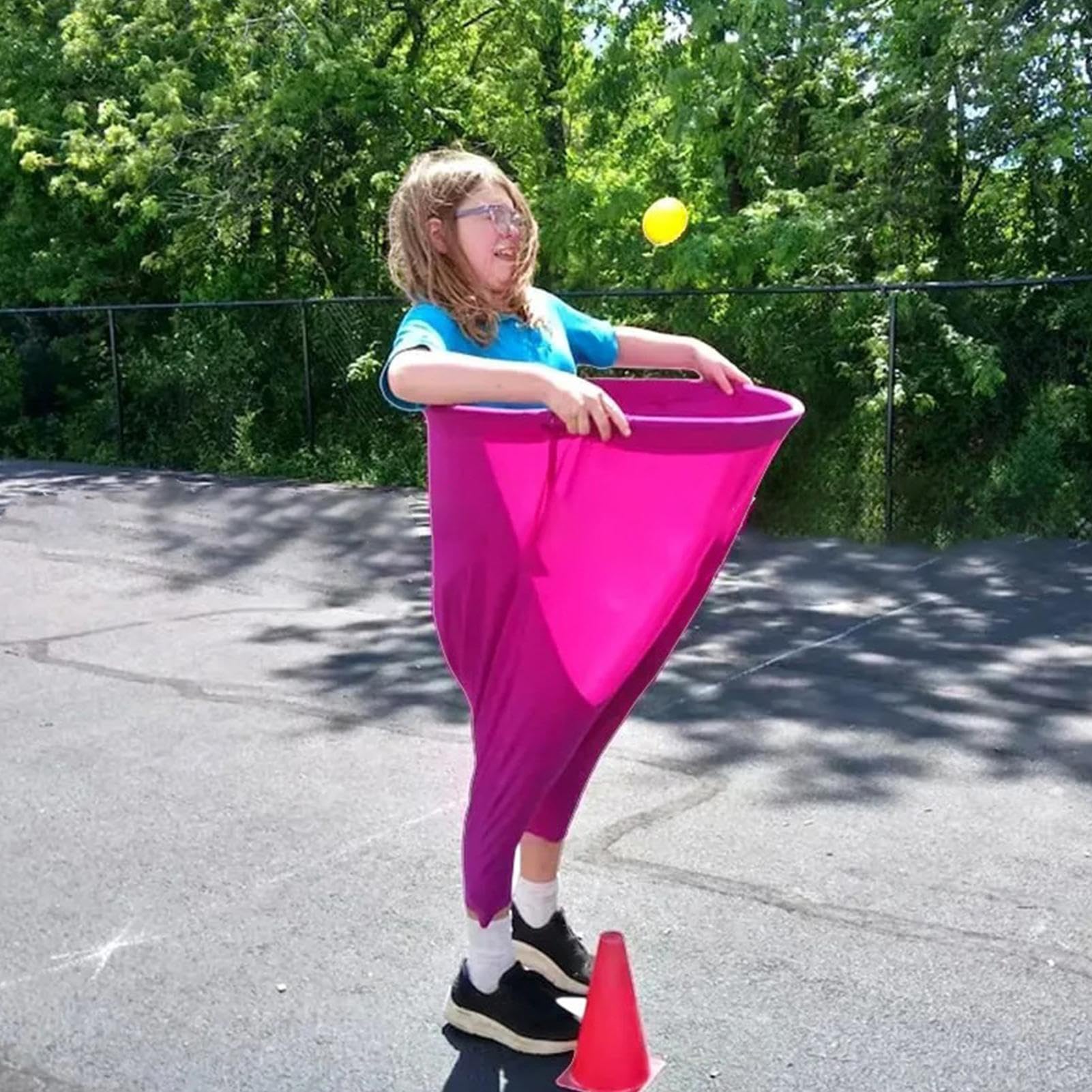granny pants game, Stretch Pants Set with 2 Bouncy Balls Yard Game Funny for Patio Lawn Field Reunion Playground Park Picnic Carnival Festival Family Gatherings
