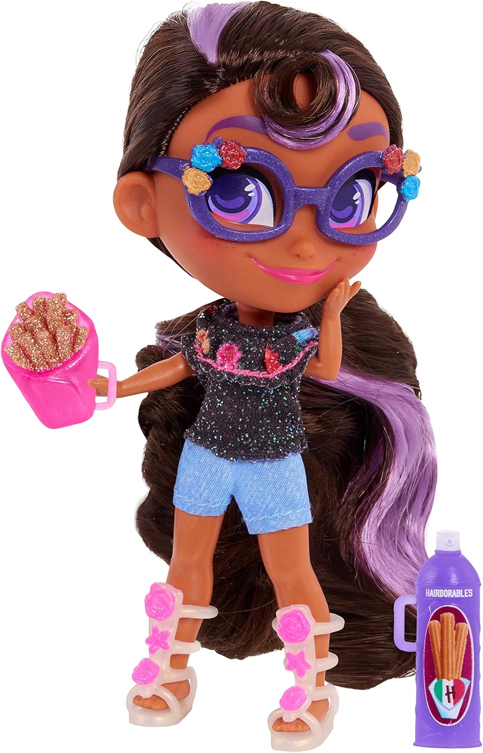 Hairdorables Collectible Dolls, Series 4, Styles May Vary, Kids Toys for Ages 3 Up by Just Play