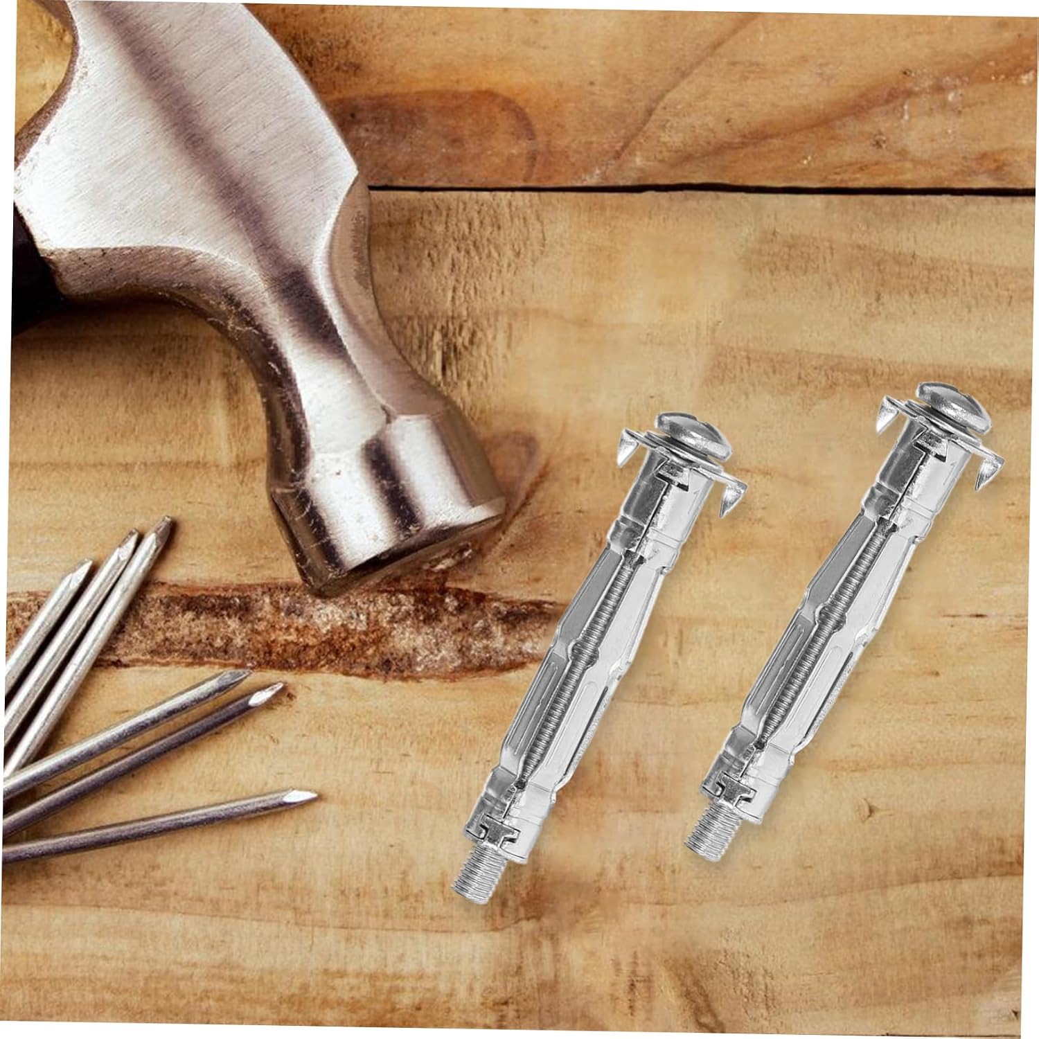 Galvanized Steel Hollow Wall Anchors 30pcs for Drywall Plasterboard