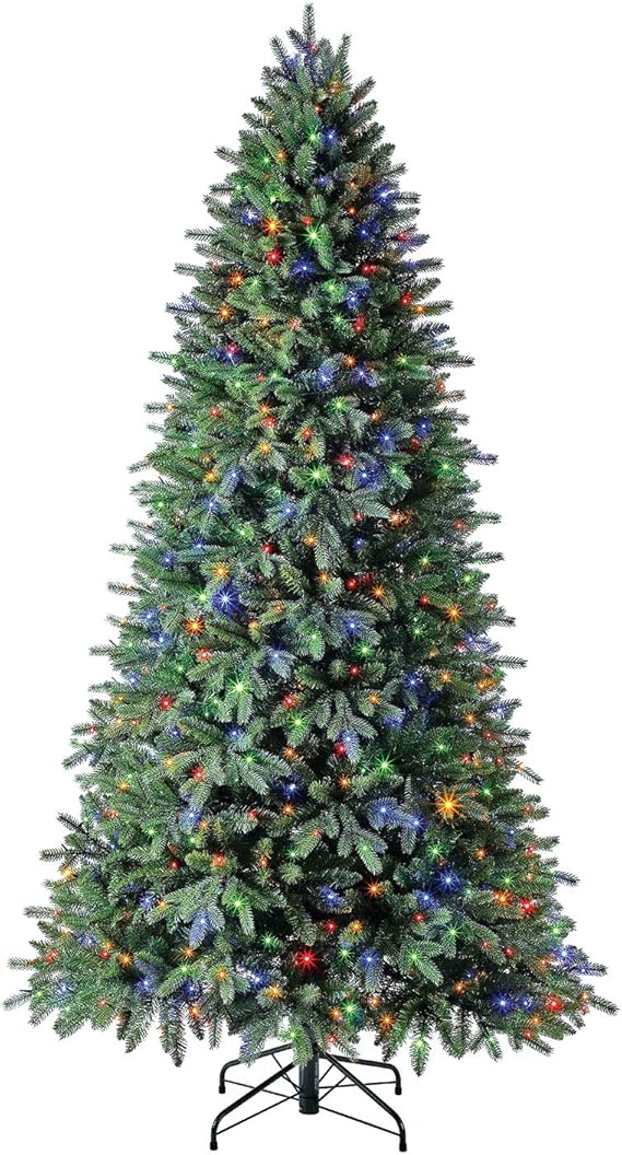 When Is The Brentwood Library Christmas Tree Lighting In 2022 Amazon.com: Evergreen Classics 7.5 Ft Pre-Lit Brentwood Pine Quick Set  Artificial Christmas Tree, Color-Changing Micro Led Lights : Home & Kitchen