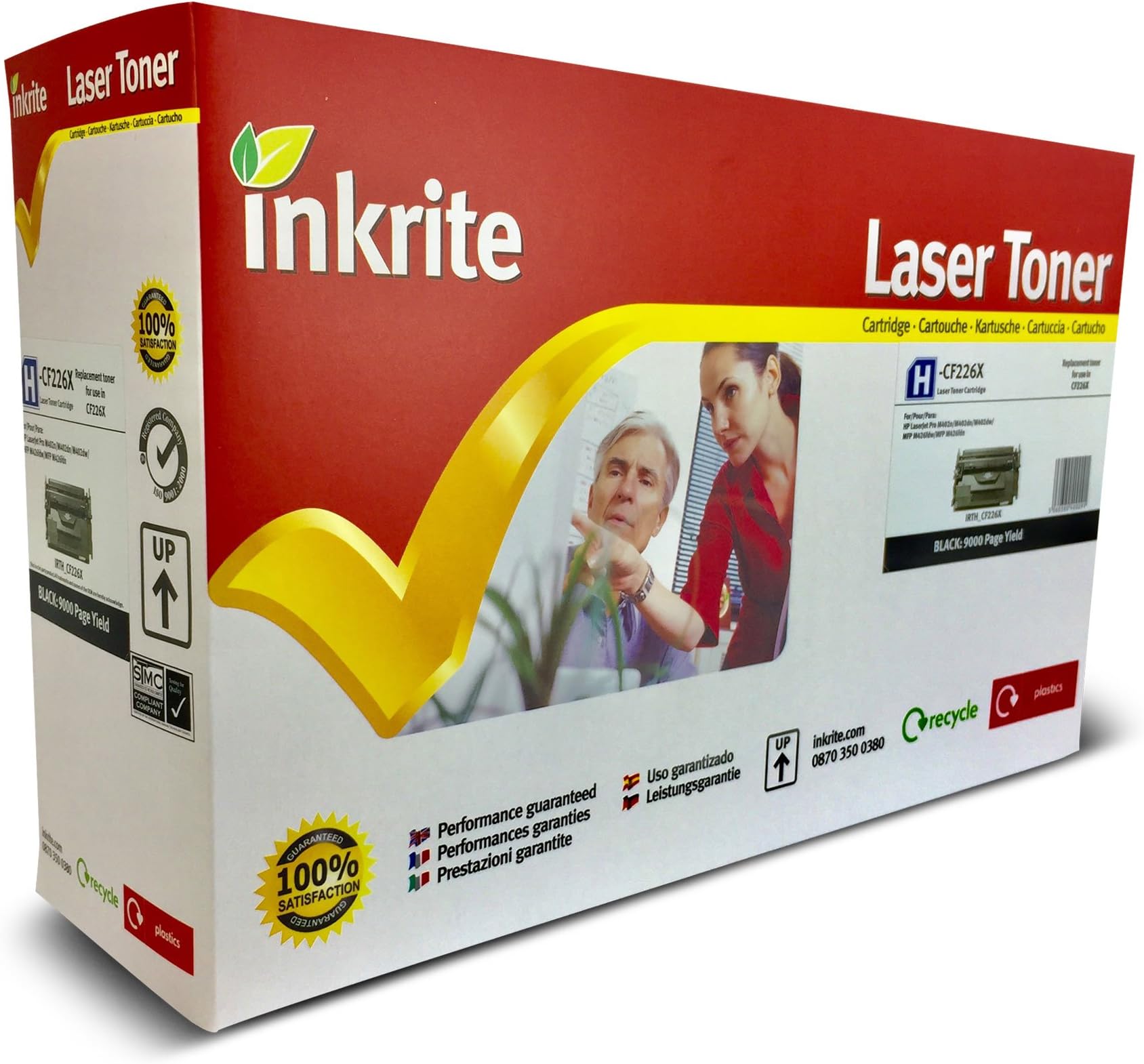 InkriteIRTH_CF226X Compatible Laser Toner, Black