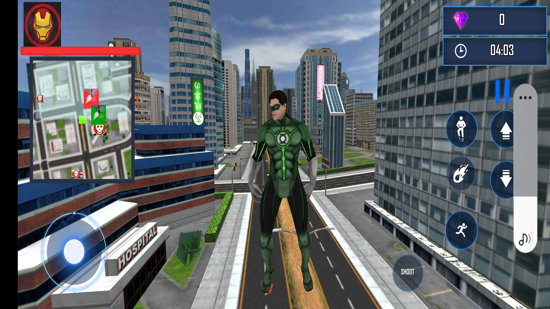 Rope Green Spider Hero-Amazing Spider Rope Hero-gangster crime ...