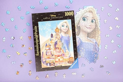 Miniatura 4 de Ravensburger Disney Castle Collection - Castillos de Disney Rapunzel - Rompecabezas de 1000 piezas para adultos - 17336 - Cada pieza es única la