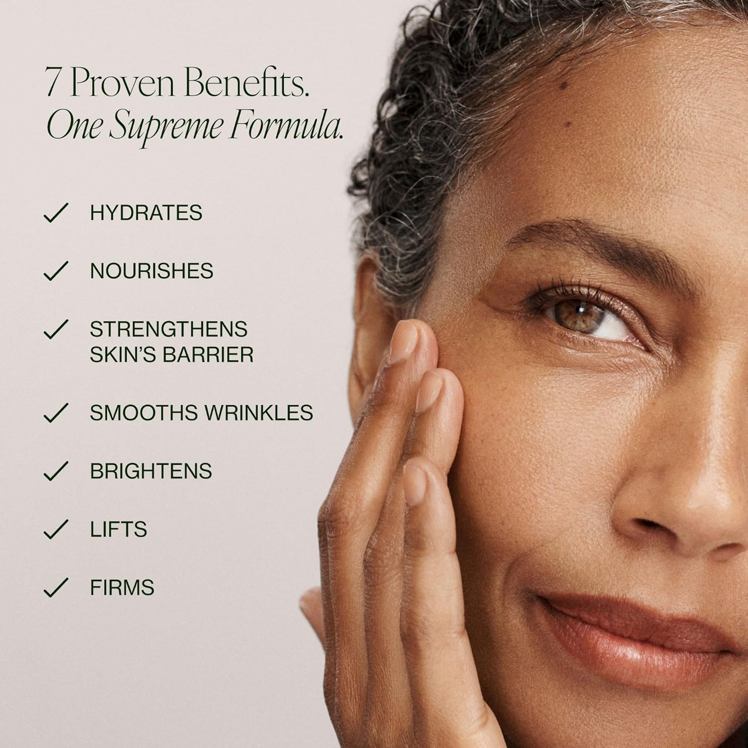 Tata Harper Crème Supreme Rich Moisture Cream, Anti-Aging Daily Face Moisturizer | Natural Skin Care Supports Healthy Aging & Skin Longevity | Visibly Lifts & Firms, for Mature or Dry Skin