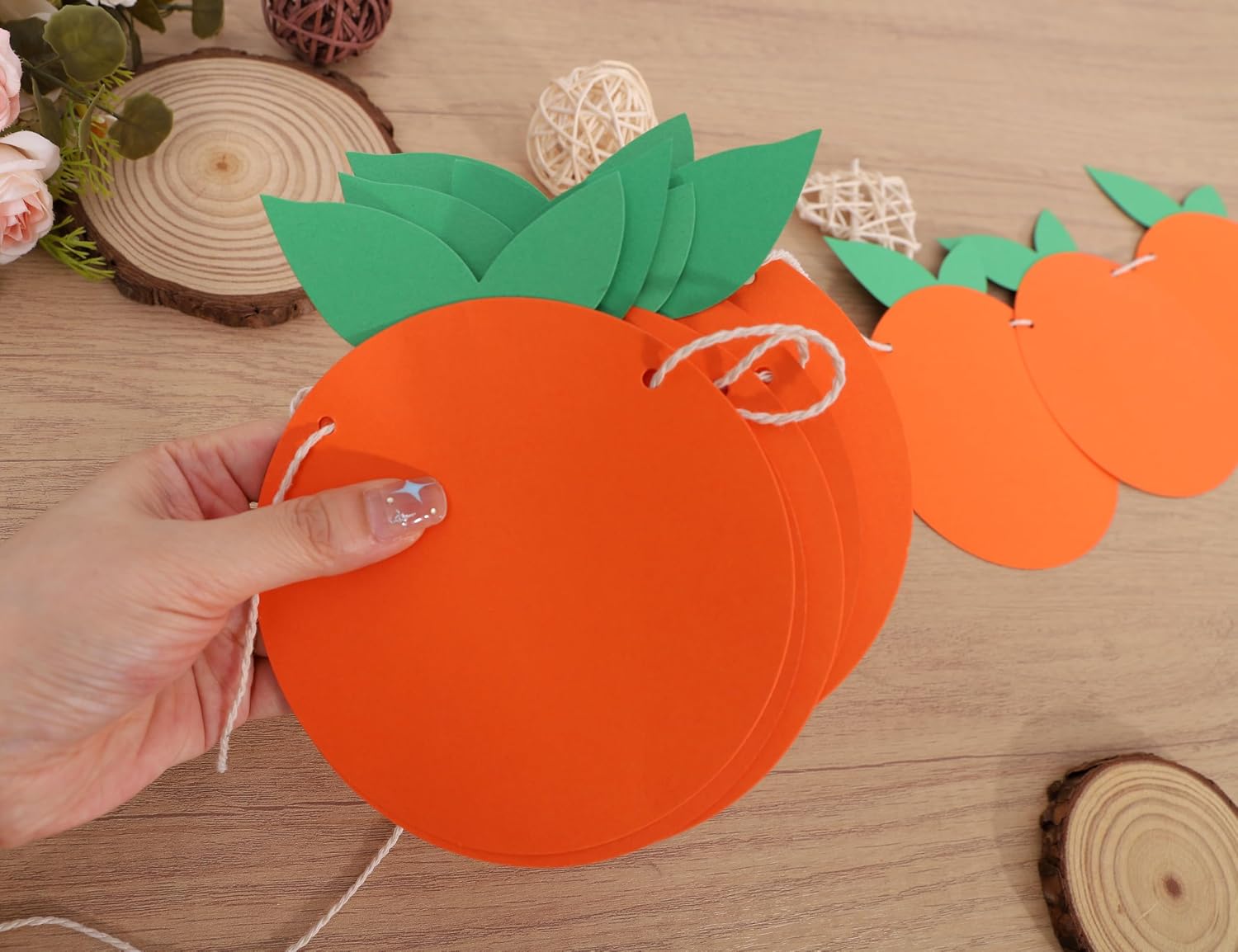 Little Cutie Banner - Little Cutie Baby Shower Decorations, Little Cutie is on The Way Banner, Cutie Garland, Orange Theme Birthday Decorations, Cutie Party Decorations