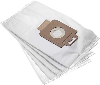 vhbw 5x bolsa compatible con Nilfisk P20, P30, P40, Power Allergy, Power Energy Eco, Power P Animal aspiradora - vellón micro, 30 cm x 17 cm blanco
