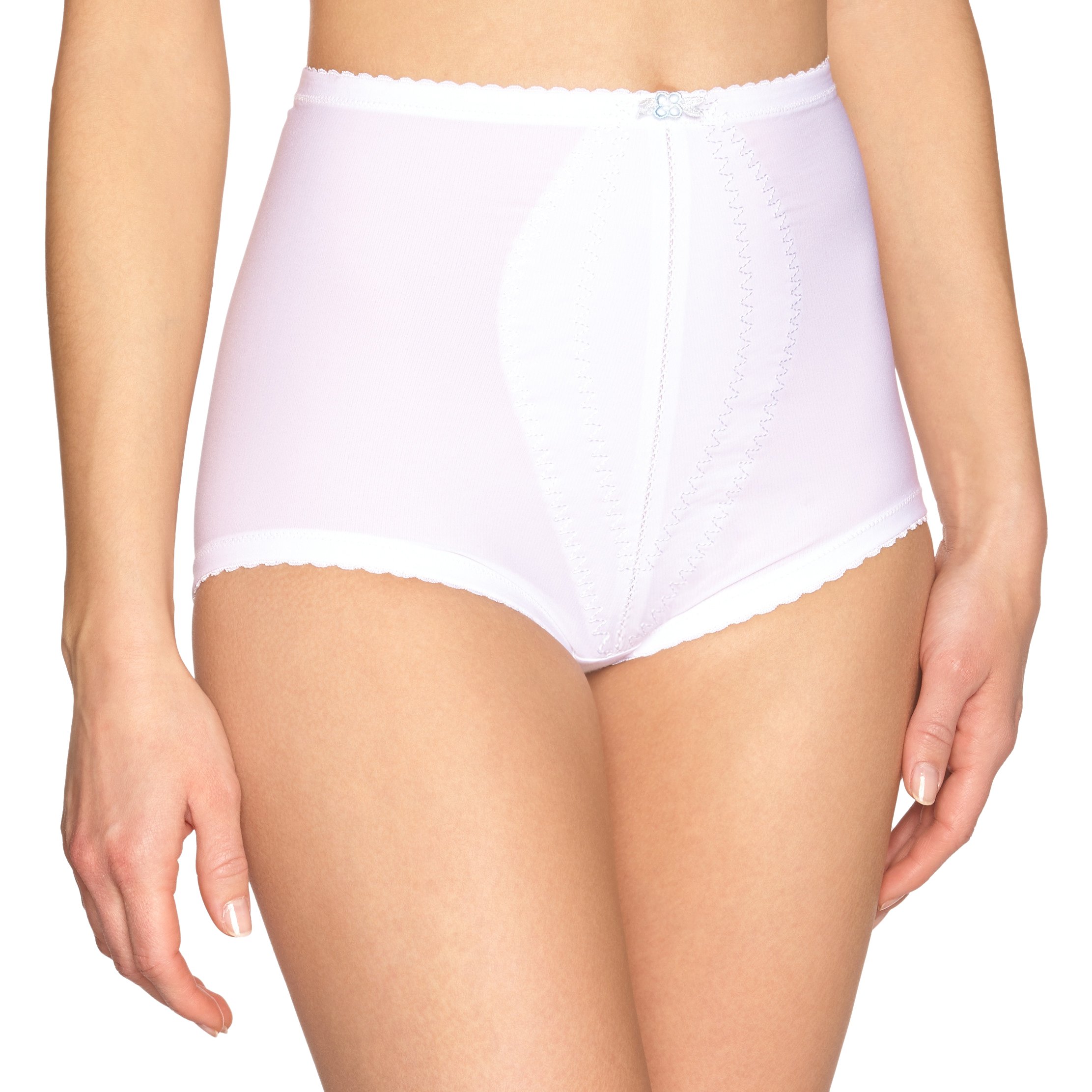 Playtex Brief Woman I Can't Believe It's A Girdle Brief x1, White, S