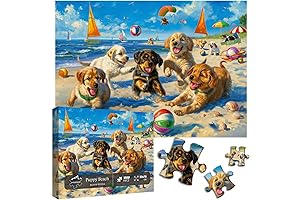 Funny Dog Puzzles for Adults 1000 Pieces: Delightful Canine Companions for Your Puzzle Time