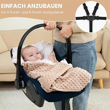 Miracle Baby Swaddling Blanket Baby Seat Summer for Prams