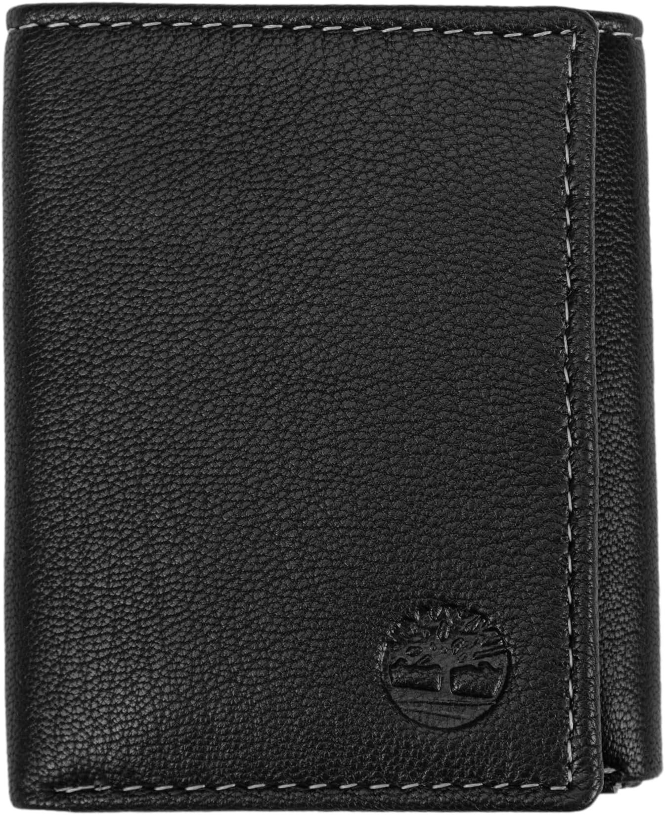 Timberland Men's Leather Trifold Wallet with ID Window