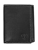 Timberland Men&apos;s Leather Trifold Wallet with ID Window