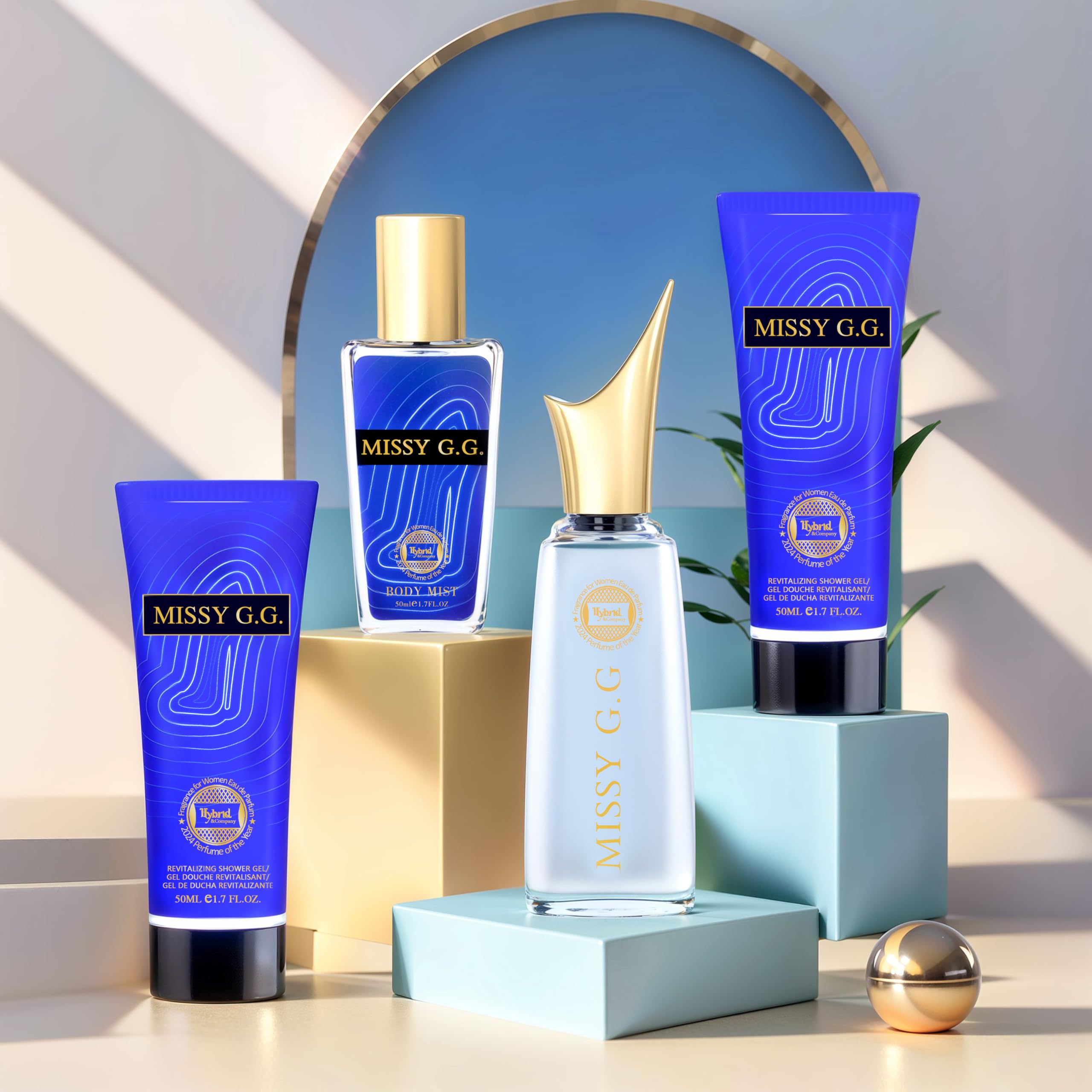 Amazon.com : Hybrid & Company Missy G.G 4-Piece Gift Set for Women