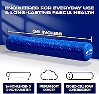 Vista 5 de MELT Method Rodillo de Espuma Suave de 36 Pulgadas para Terapia Física y Recuperación de Ejercicios - Tecnología FasciaTherapy - Rodillo de Espuma