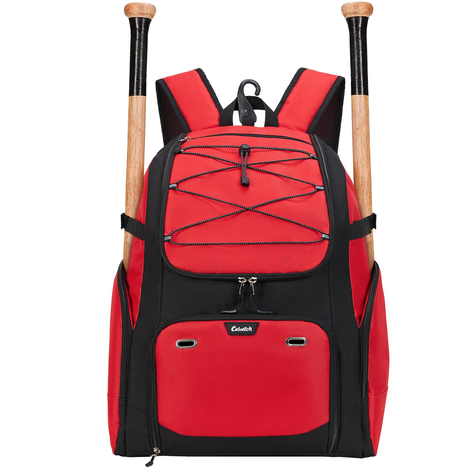 Celvetch Baseball Backpack for Adult Large Capacity Softball Bat Bag, 58L