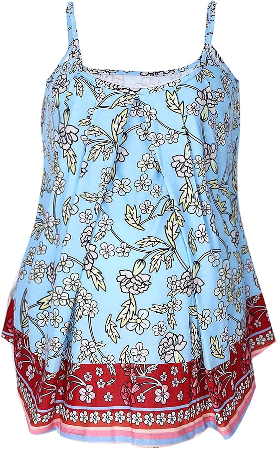 Alvivi Maternity Summer Tank Tops Womens Nursing Outfits Floral Printed Pregnancy Camisole Tees