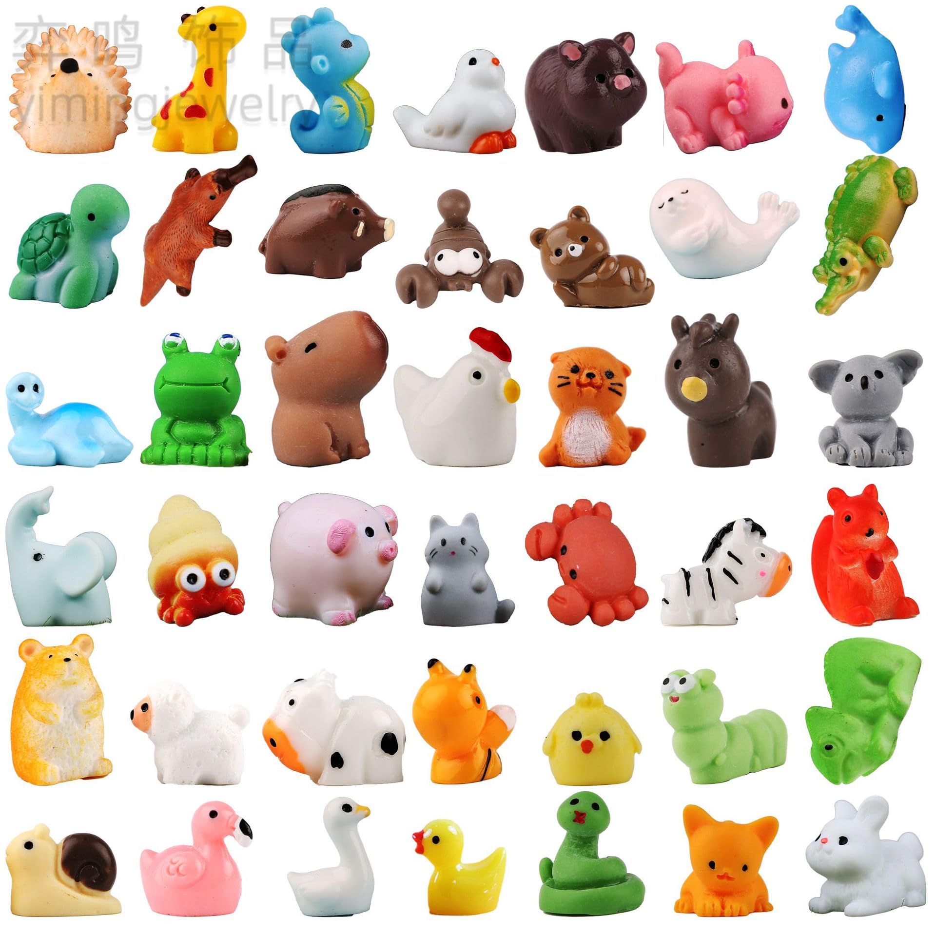 42 Pieces Miniature Toys, Miniature Decorative Items for DIY Crafts, Pretend Play Kitchen Games, Miniature House Displays, Educational Role-Playing Tools, Seasonal Home Decor