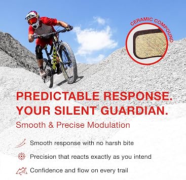 TOP BRAKE Scheibenbremsbeläge kompatibel mit SRAM AVID Code R RE RSC DB8 Motive MTB eMTB Downhill Trail Enduro All Mountain 2026 iF Design Award