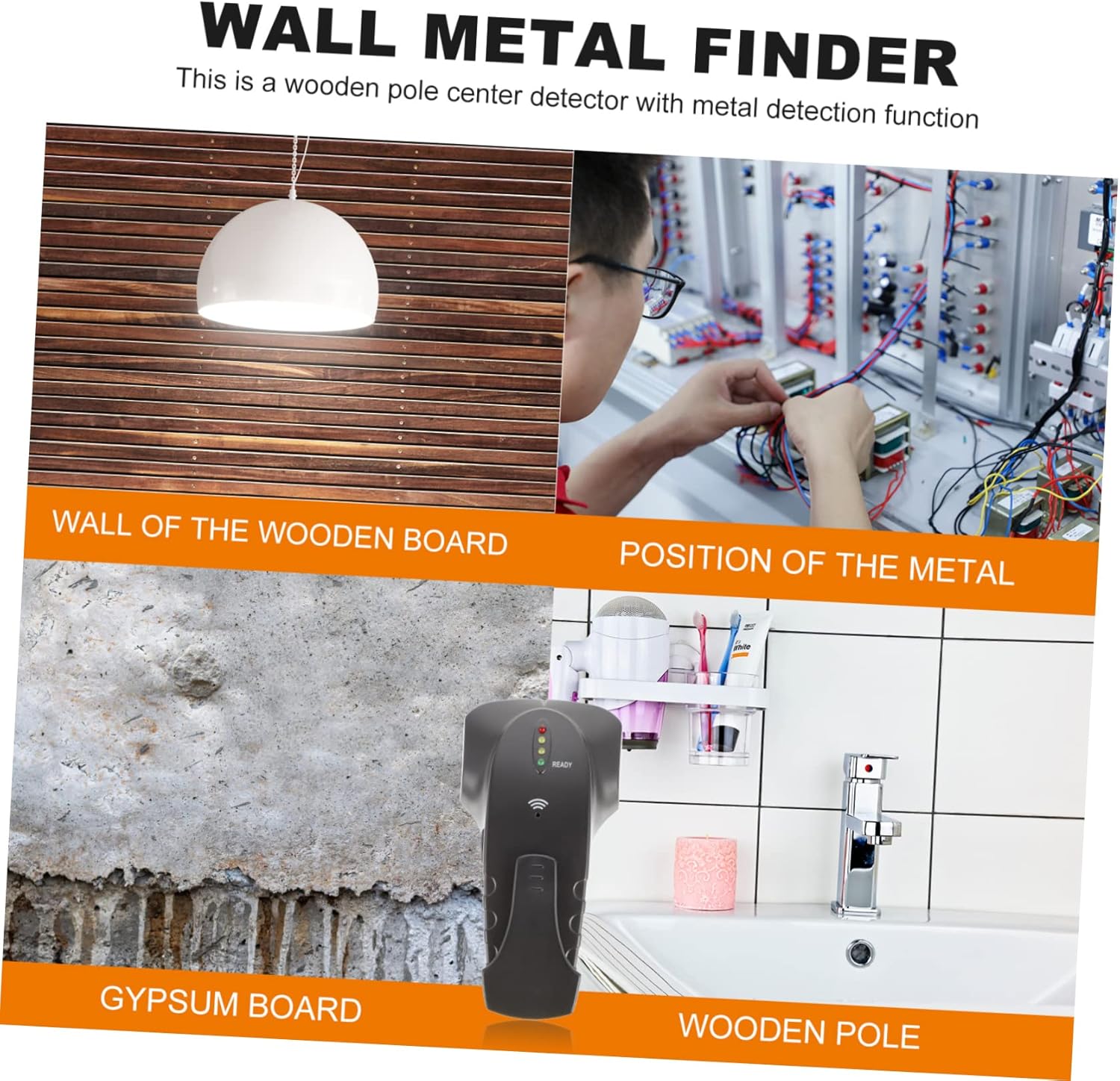 Wall Metal Detector Pocket Metal Detector Sensor Stud Alternative Lcd Display