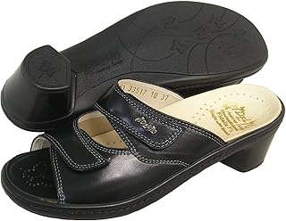 Women's Hallux Fabia Bunion Relief Slide Dress Sandal 33517 (Black)