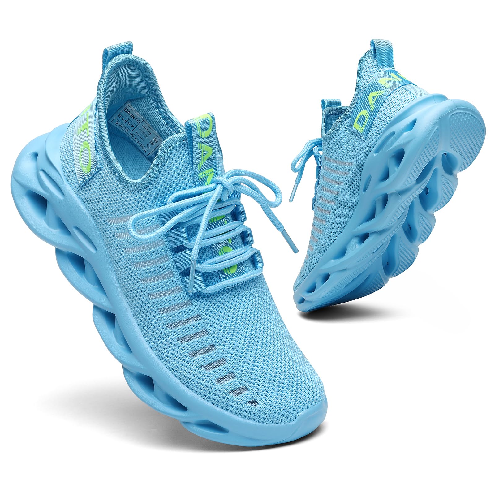 Dannto Scarpe da Ginnastica Uomo Donna Sneakers Running Sportive Basket Outdoor Respirabile Mesh Scarpe da Corsa Tennis Fitness Unisex
