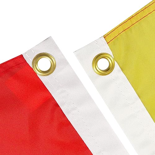 Miniatura 2 de AZ FLAG - Bandera de Venezuela Old 7 stars with arms - 3x5 Ft - Cartel venezolano antiguo de poliéster 100D con dos ojales metálicos - Resistente a