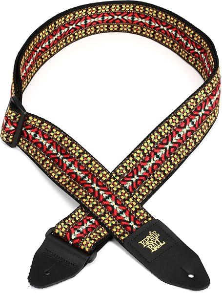 Ernie Ball - Correa para guitarra, Jacquard, diseño de Black Checkers - 4