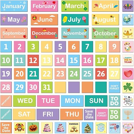 Amazon Magnetic Calendar Numbers Double Sided Month Week Day amazon-magnetic-calendar-numbers-double-sided-month-week-day