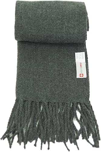 Miniatura 28 de Alpine Swiss Bufanda a cuadros para hombre, ultra suave, chal de invierno, cálido, ligero, para clima frío
