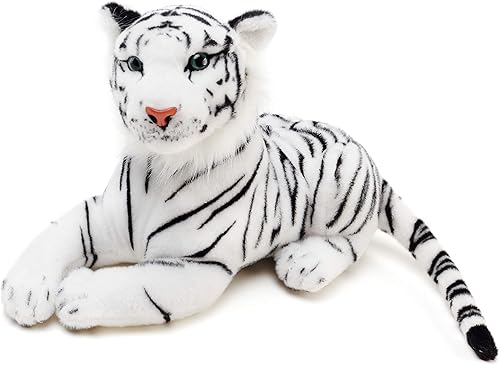 Tiger Tale Toys Saphed The White Tiger - 17 pulgadas medida en la cola no incluida