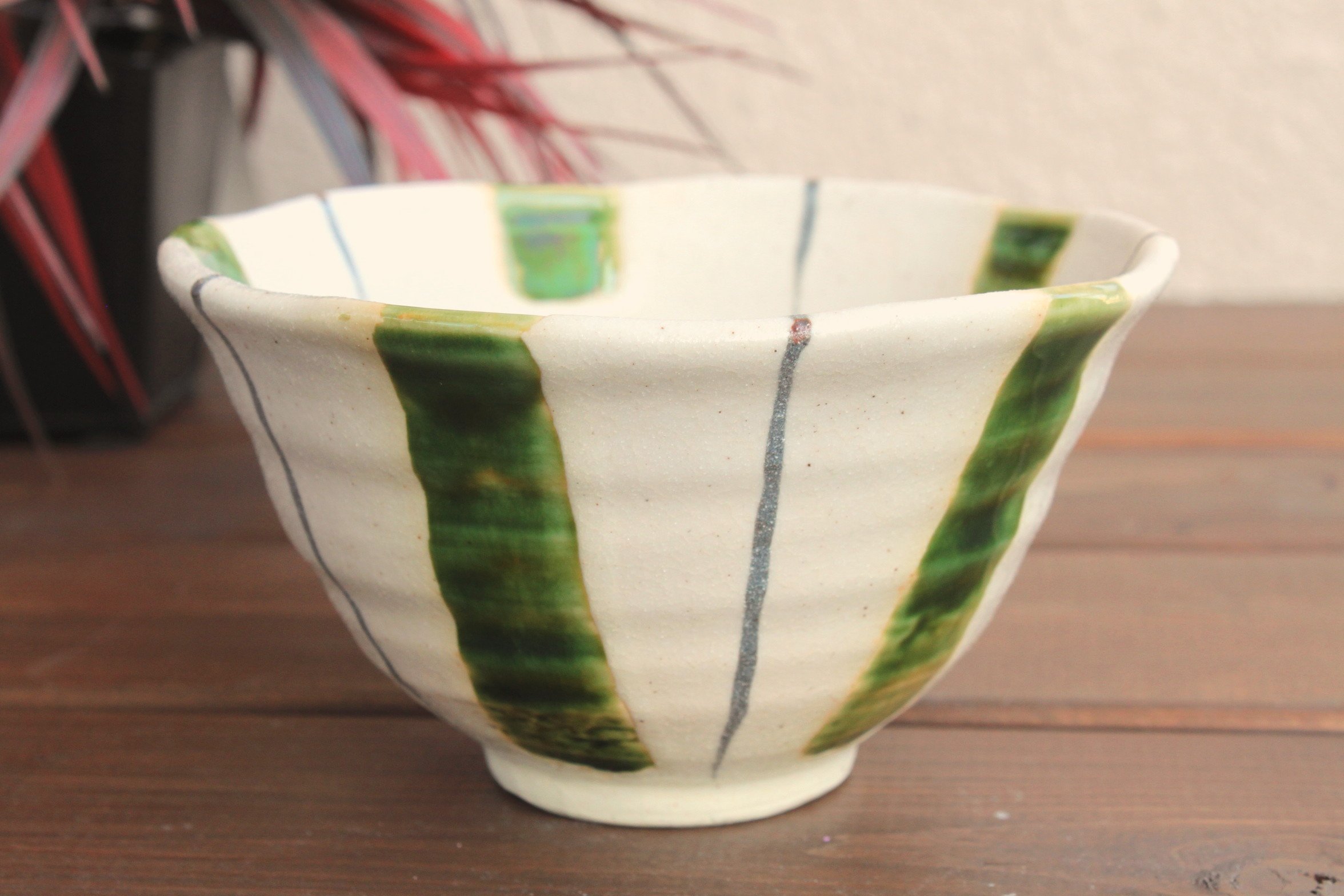 加藤丈助造 織部 蓋茶碗 十客 茶懐石道具 蓋物 陶芸 陶器【MA426】 加藤丈助造 織部 蓋茶碗 十客 茶懐石道具 蓋物 陶芸 陶器【MA426】
