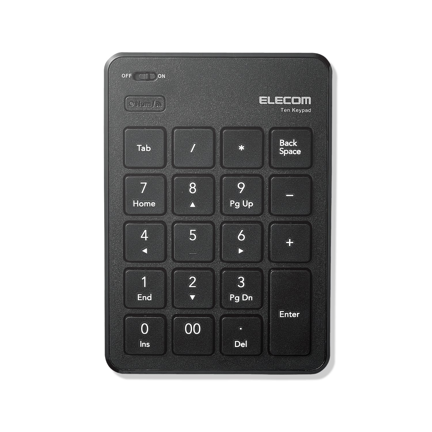 エレコム テンキー Bluetooth パンタグラフ 薄型 ブラック TK-TB…