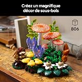 LEGO Botanicals Les Champignons des Bois - Set de Construction pour Adulte - Plantes Artificielles avec Amanite Tue-Mouches & Fausses Fleurs - Décoration de Chambre ou Salon - Idée Cadeau DIY 11505 - 2
