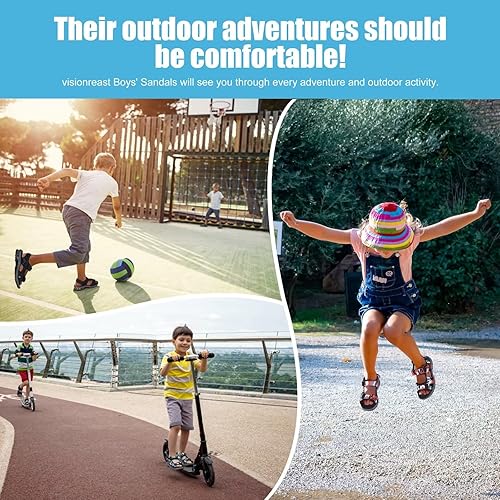 Miniatura 6 de visionreast Boys Sandals Camouflage Print Kids Fashion Sport Sandals Outdoor Sandal Athletic Casual Sandals Beach Shoes