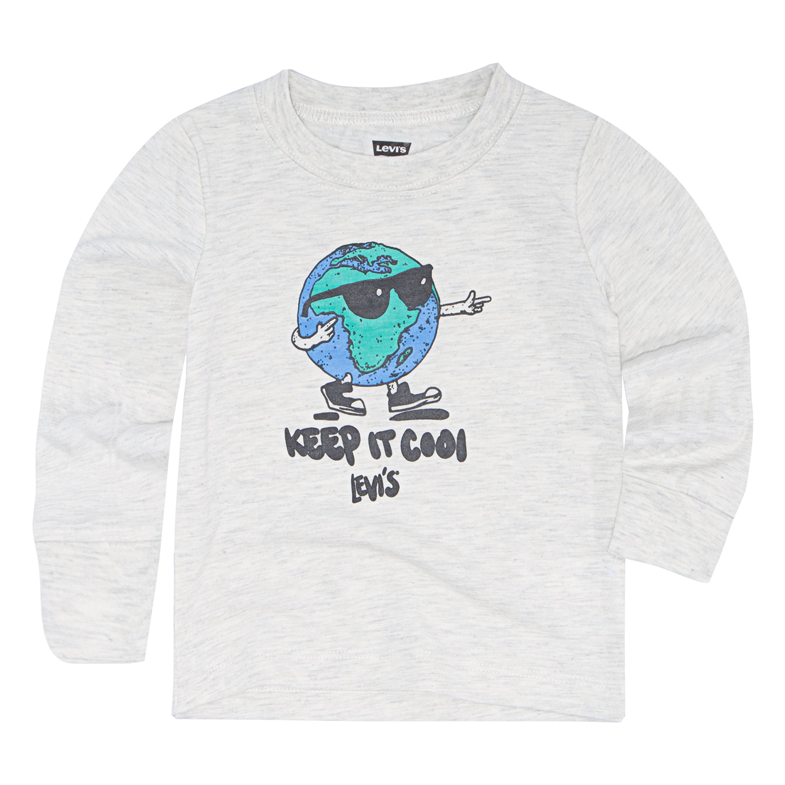 Levi's Boys' and Baby Long Sleeve Graphic T-Shirt