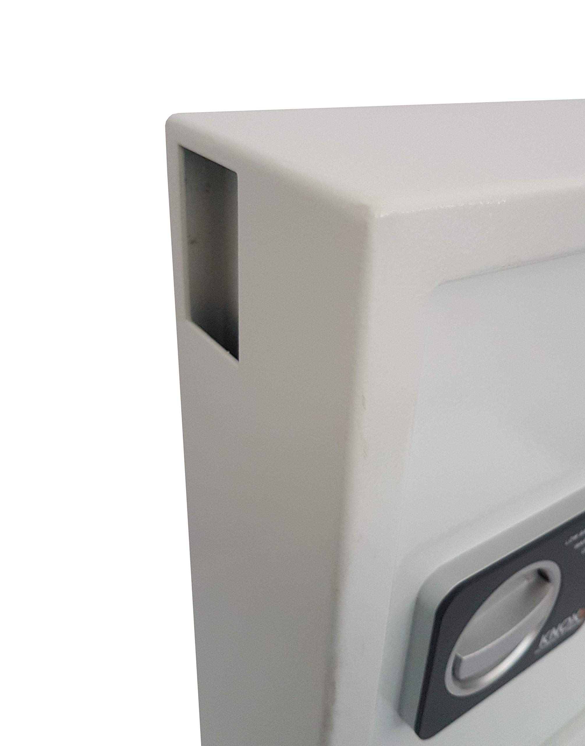KNOXSAFE KEYLOCKER 2 Schlüsseltresor Schlüsselkasten Tresor für 48 Schlüssel inkl. Schlüsselanhänger, Weiss HxBxT: 36 x 30 x 10 cm 7,5 kg