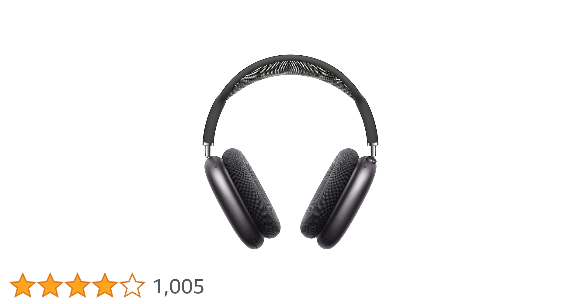 ヘッドホン APPLE AIRPODS MAX SPACE GRAY Apple AirPods Max Wireless Over-Ear Headphones, Pro-Level Active