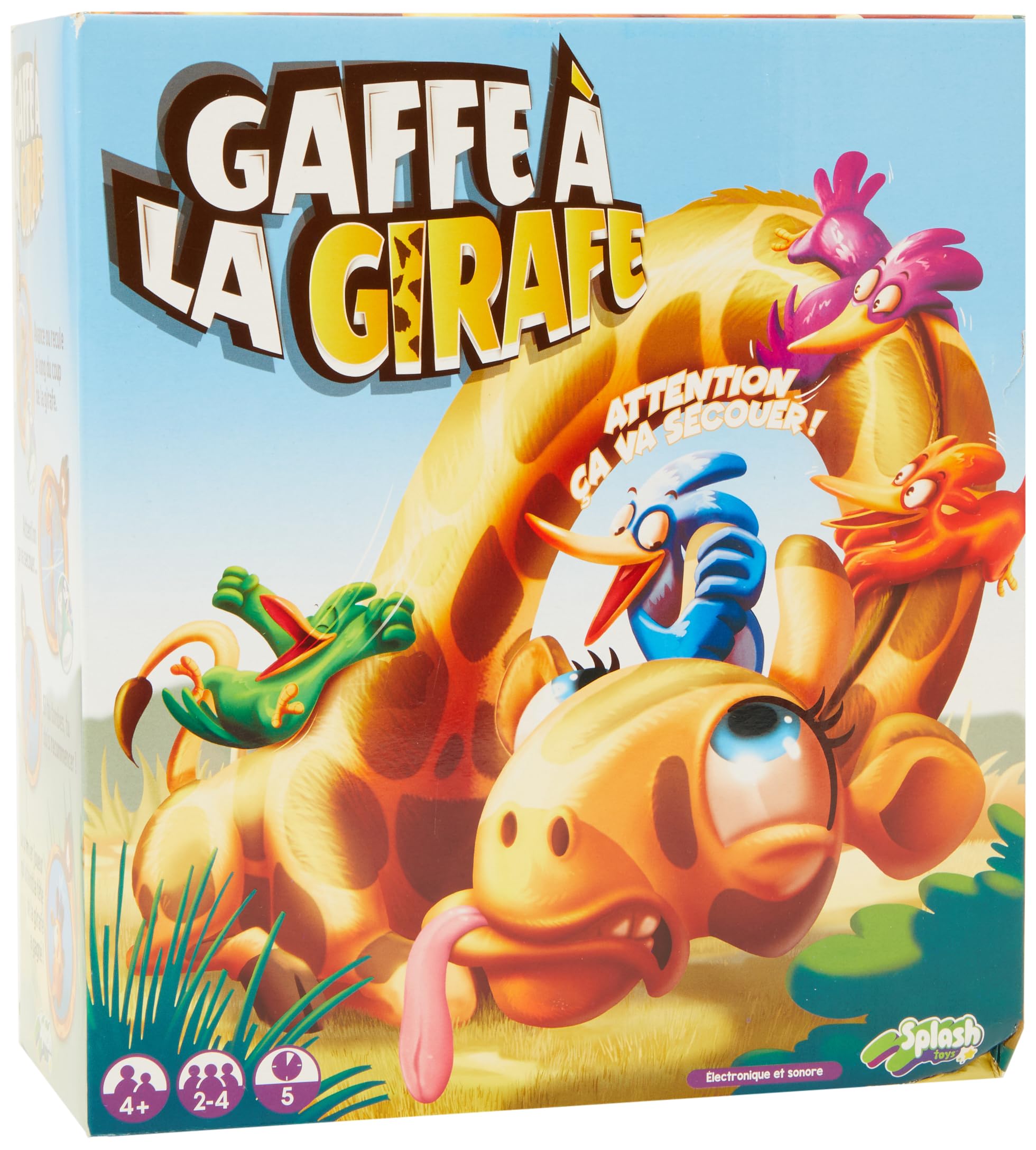 Splash Toys- Juego de Mesa - GAFFE A LA Girafe - 30125
