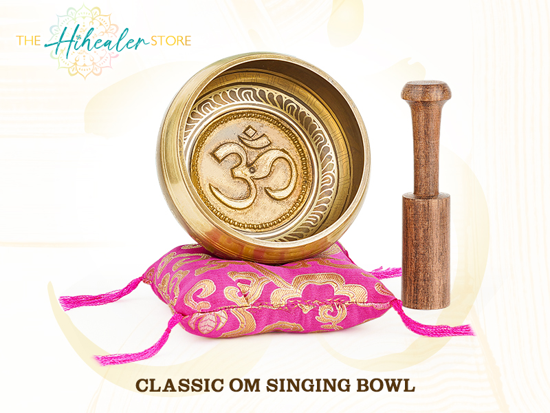 Tibetan Singing Bowls – Hand-Hammered in Nepal, Authentic Meditation Sound Bowls for Yoga, Chakra Healing, Mindfulness & Spiritual Self-Care Gifts for Women