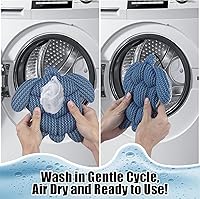 Vista 6 de ANSLCA - Absorbedor de espuma para bañera de hidromasaje, paquete de 2 esponjas para limpiar tina de hidromasaje, esponja para absorber aceites